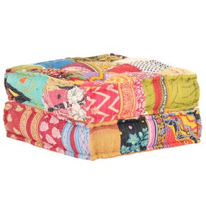 Image of Pouf 60x70x36 cm in Tessuto Patchwork cod mxl 68185