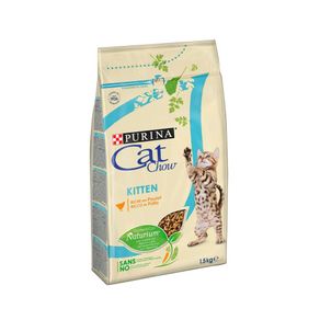 Image of Cat chow kitten nutriente e delizioso 15kg per il tuo amico felino - Cat Chow Kitten - Nutriente e delizioso 1.5kg per il tuo amico felino