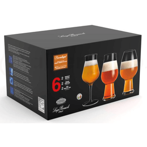 Image of Birra set 6 bicchieri birra bormioli - Birra set 6 bicchieri birra Bormioli