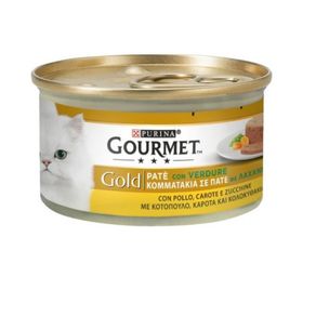 Image of Gourmet gold patè pollo carote e zucchine purina 85 grammi - Gourmet Gold Patè pollo, carote e zucchine Purina 85 grammi