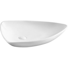 Image of Lavabo da appoggio 66x465 cm colore bianco - Lavabo da appoggio 66x46.5 cm, colore bianco