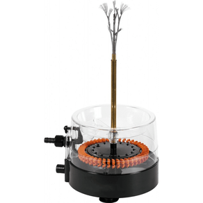 Image of Lavabottiglie idraulico a turbina con spazzole metalliche rotanti