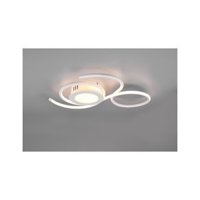Image of Plafoniera design moderno led dimmer jive bianco trio lighting - Plafoniera Design Moderno Led Dimmer Jive Bianco Trio Lighting