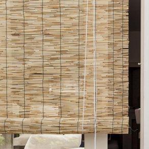Image of Stuoia ombreggiante in bamboo arella con carrucola per finestre 90x180 cm - Stuoia ombreggiante in bamboo Arella con carrucola per finestre 90x180 cm