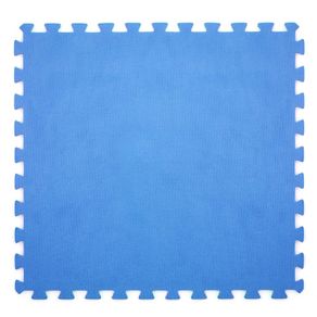 Image of Tappeto tappetino puzzle morbido per piscina 60x60x08 blu - Tappeto tappetino puzzle morbido per piscina 60x60x0.8 blu