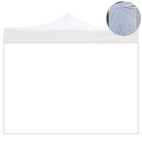 Image of Telo laterale per gazebo bianco impermeabile per gazebo richiudibile 300x600 cm - Telo laterale per gazebo Bianco impermeabile per gazebo richiudibile 300x600 cm