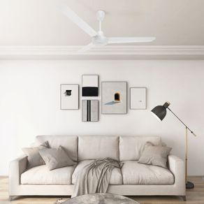 Image of Ventilatore da Soffitto 142 cm Bianco