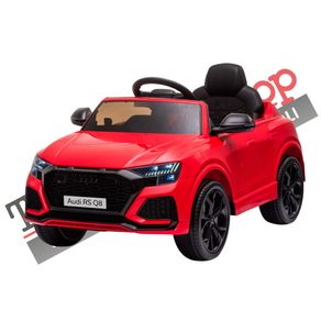 Image of Auto elettrica per bambini audi sq8 12v colore rosso - Auto Elettrica per Bambini Audi SQ8 12V colore Rosso