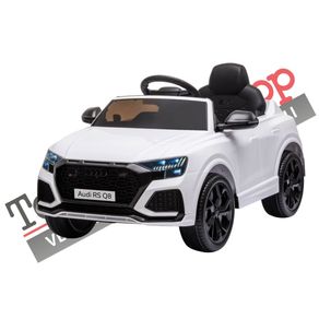Image of Auto elettrica per bambini audi sq8 12v colore bianco - Auto Elettrica per Bambini Audi SQ8 12V colore Bianco
