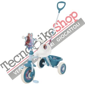 Image of Triciclo a pedali con manicon first trike disney frozen ii - Triciclo a Pedali con Manicon First Trike Disney FROZEN II