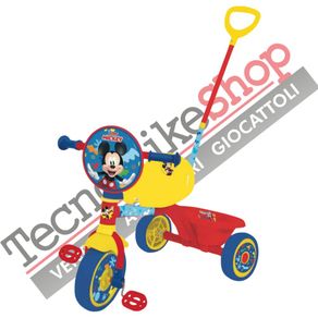 Image of Triciclo a pedali con manicon first trike disney mickey mouse - Triciclo a Pedali con Manicon First Trike Disney MICKEY MOUSE
