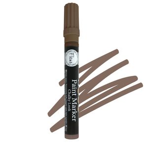 Image of Fleur paint marker punta media 2-4 mm f17 chocolate wish pennarello