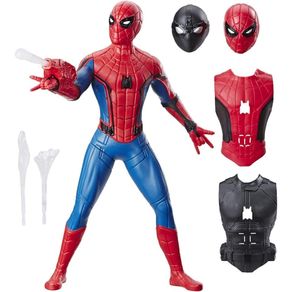 Image of Marvel spiderman smovie deluxe feature figure 3 in 1 35 cm con suoni idea regalo - Marvel Spider-Man Smovie Deluxe Feature Figure 3 in 1 35 cm con Suoni Idea Regalo