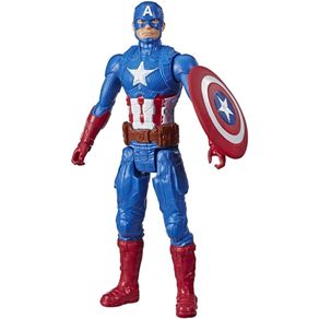 Image of Avengers captain america action figure titan hero da 30cm giocattolo idea regalo - Avengers Captain America Action Figure Titan Hero da 30cm Giocattolo Idea Regalo