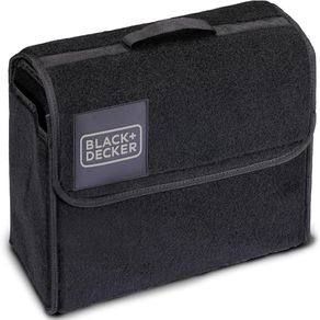 Image of Blackdecker borsa organizer per auto con chiusura velcro e maniglia 29x15x30cm - BLACK+DECKER Borsa Organizer per Auto con Chiusura Velcro e Maniglia 29x15x30cm