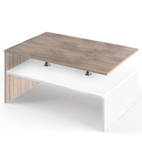 Image of Tavolino divano salotto rettangolare design moderno legno mdf 2 ripiani - Tavolino Divano Salotto Rettangolare Design Moderno Legno MDF 2 Ripiani