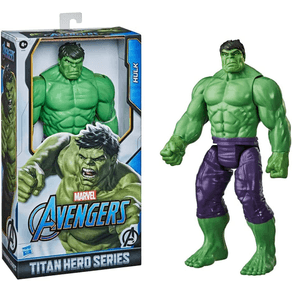 Image of Hasbro marvel avengers action figure di hulk 30 cm giocattolo gioco idea regalo - Hasbro Marvel Avengers Action Figure di Hulk 30 cm Giocattolo Gioco Idea Regalo