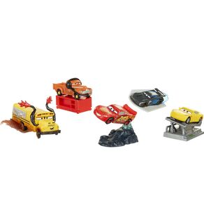 Image of Playset 5 action figures personaggi film disney cars 3 giocattolo bambini - Playset 5 Action Figures Personaggi Film Disney Cars 3 Giocattolo Bambini
