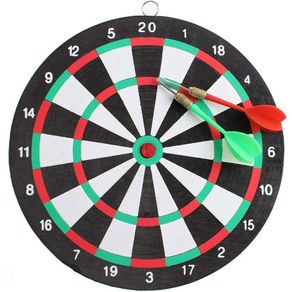 Image of Gioco tirassegno tiro al bersaglio con 2 freccette dart board sport game 24cm - Gioco Tirassegno Tiro al Bersaglio con 2 Freccette Dart Board Sport Game 24cm