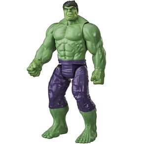 Image of Action figures marvel avengers incredibile hulk titan hero series 30cm snodato - Action Figures Marvel Avengers Incredibile Hulk Titan Hero Series 30cm Snodato