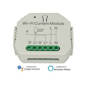 Image of Modulo Switch Tapparelle Tende Persiane Interruttore WiFi 220V 2A Compatibile Con Alexa Google Home
