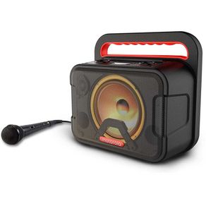 Image of Altoparlante cassa speaker wireless bluetooth sonic maxx microfono karaoke luci - Altoparlante Cassa Speaker Wireless Bluetooth Sonic Maxx Microfono Karaoke Luci