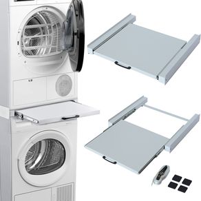 Image of Kit di congiunzione supporto per lavatrici e asciugatrici con ripiano estraibile