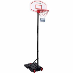 Image of Canestro da basket supporto altezza regolabile per esterni pallacanestro sport - Canestro da Basket Supporto Altezza Regolabile per Esterni Pallacanestro Sport