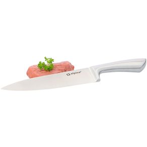 Image of Coltello chef in acciaio inossidabile lama da 335 cm ideale carne pesce verdure - Coltello Chef in Acciaio Inossidabile Lama da 33,5 cm Ideale Carne Pesce Verdure