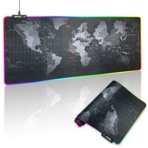 Image of Tappetino mouse tastiera gaming xxl 90x40 mousepad luce led rgb cambio colore - Tappetino Mouse Tastiera Gaming XXL 90x40 Mousepad Luce LED RGB Cambio Colore