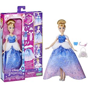 Image of Hasbro disney principessa cenerentola 10 combinazioni abiti bambola idea regalo - Hasbro Disney Principessa Cenerentola 10 Combinazioni Abiti Bambola Idea Regalo