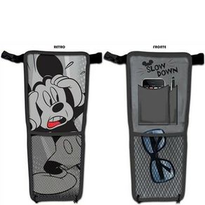 Image of Disney topolino combi pocket con tasca portaoggetti accessori auto bambini nero - Disney Topolino Combi Pocket con Tasca Portaoggetti Accessori Auto Bambini Nero