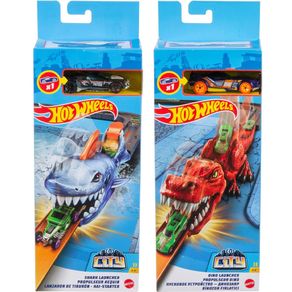 Image of Hot wheels city giocattoli lanciatori con auto assortimento casuale idea regalo - Hot Wheels City Giocattoli Lanciatori con Auto Assortimento Casuale Idea Regalo