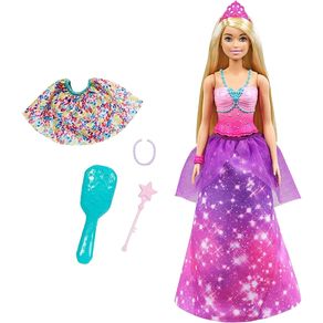 Image of Barbie dreamtopia 2in1 da principessa a sirena bambola bionda gioco idea regalo - Barbie Dreamtopia 2in1 da Principessa a Sirena Bambola Bionda Gioco Idea Regalo