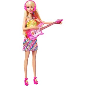Image of Barbie grandi sogni grande città bambola malibu bionda 30 cm canta idea regalo - Barbie Grandi Sogni Grande Città Bambola Malibu Bionda 30 cm Canta Idea Regalo