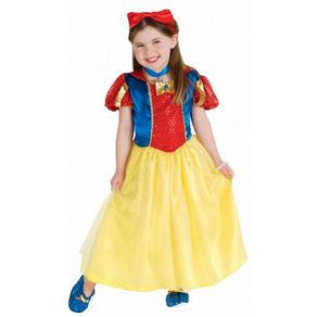 Image of Costume principessa incantata taglia m per bambini vestito carnevale completo - Costume Principessa Incantata Taglia M Per Bambini Vestito Carnevale Completo