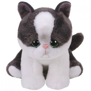 Image of Ty peluche yang gatto nerobianco 15 cm beanie babies - Ty peluche Yang Gatto Nero/Bianco 15 cm Beanie Babies