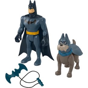 Image of Dc comics league of super pets batman e ace giocattolo gioco idea regalo 3 anni - Dc Comics League of Super Pets Batman e Ace Giocattolo Gioco Idea Regalo +3 Anni