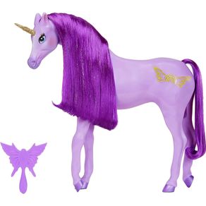 Image of Mgas dream ella unicorno viola con bambola lilac alla moda da 29 cm idea regalo - MGA's Dream Ella Unicorno Viola con Bambola Lilac alla Moda da 29 cm Idea Regalo