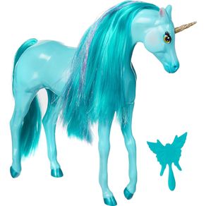 Image of Mgas dream ella unicorno azzurro con bambola ocean alla moda da 29cm idea regalo - MGA's Dream Ella Unicorno Azzurro con Bambola Ocean alla Moda da 29cm Idea Regalo