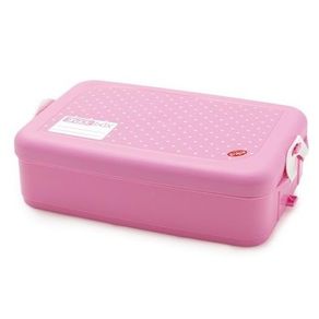 Image of Portavivande Contenitore da Trasporto Cibo Lunch Box Fresh Take Away Rosa Snips