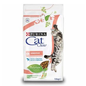 Image of Cat chow adult sensitive purina 15 chilogrammi - Cat Chow Adult Sensitive Purina 1,5 chilogrammi