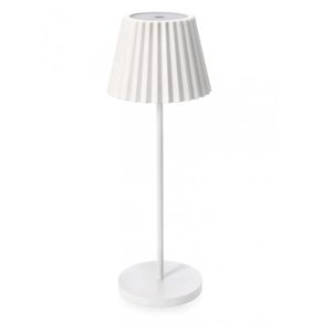 Image of Lampada tavolo led per esterno etna colore bianco - Lampada Tavolo Led per esterno - ETNA Colore: Bianco