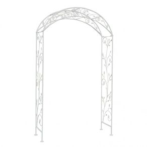 Image of Arco da giardino per rampicanti in acciaio cm 135x475x230 curtis - Arco da Giardino per rampicanti in Acciaio cm 135x47,5x230 - CURTIS