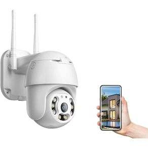 Image of Telecamera wifi esterna videocamera di sorveglianza 1080ip ptz 360° - Telecamera Wi-Fi Esterna, Videocamera Di Sorveglianza 1080IP Ptz 360°