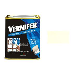 Image of Vernice Antiruggine Vernifer Brillante Satinata Metallizzata Interno Esterno Colore: Bianco Brillante