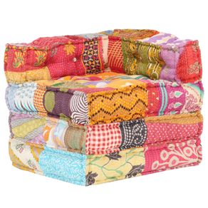 Image of Pouf Modulare in Tessuto Patchwork cod mxl 50351