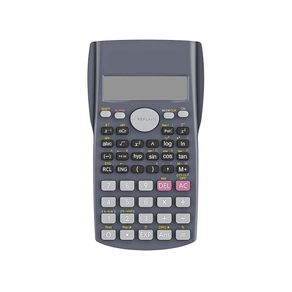 Image of Calcolatrice Scentifica 158X84X16mm 12 Cifre Per Studenti Uffici Scuola e Impresa