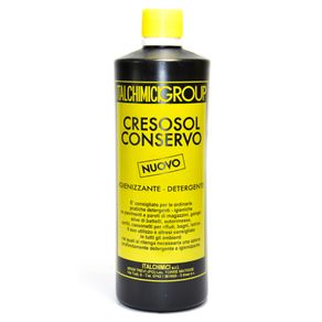 Image of Cresosol conservo igienizzante detergente pavimenti pareti garage 1000ml 71945