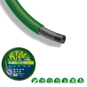 Image of EUROGUIP Tubo per innaffiare a tre strati retinato irrigazione giardinaggio orto 1/4" 1/4" -50mt-